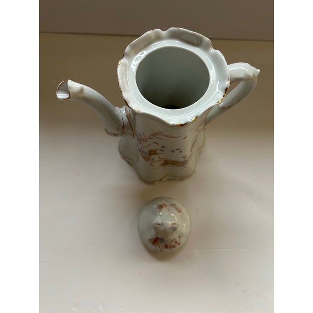 1920s Antique Hermann Ohme Chocolate Pot For Sale - Image 5 of 9