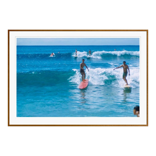 Toni Frissell 'Hawaiian Scenes' Archival Pigment Print Framed in Brown For Sale