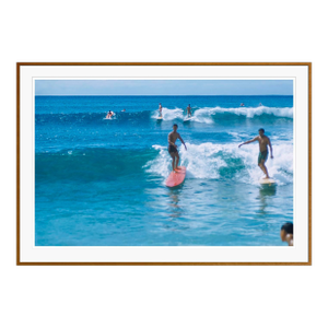 Toni Frissell 'Hawaiian Scenes' Archival Pigment Print Framed in Brown