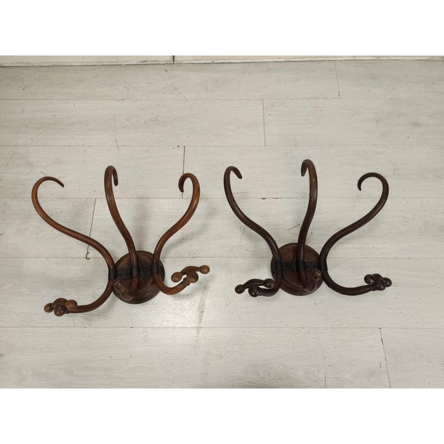 Antique Coat Racks, Set of 2 For Sale - Image 13 of 13