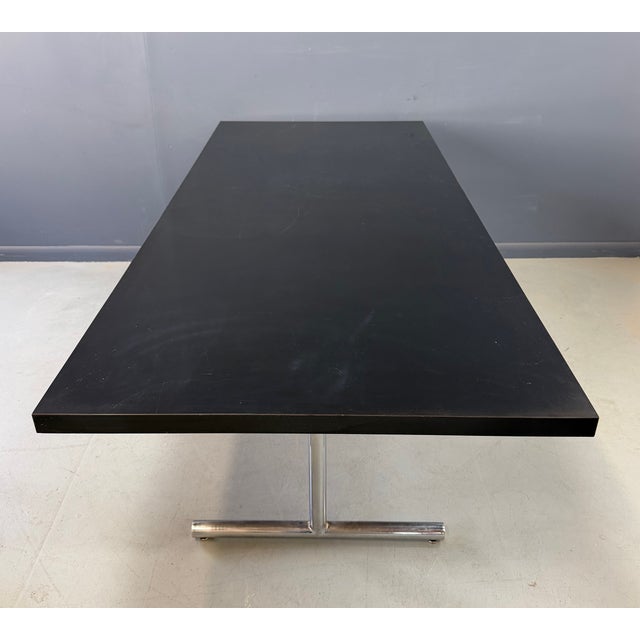 1970s Mid-Century Modern "Omega" Table Attributed to Hans Eichenberger for Stendig For Sale In Philadelphia - Image 6 of 9