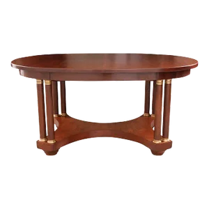 French 19th Century Mahogany Empire Dining Table