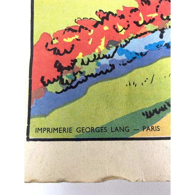 1950s Vintage French School Poster - “La Maison” For Sale - Image 5 of 12