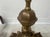 Gold Brass Log Andirons, Set of 2 For Sale - Image 8 of 16