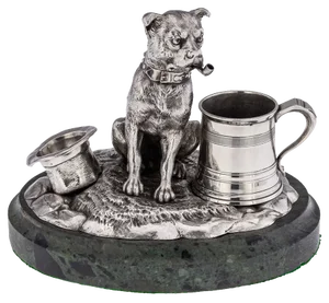 19th Century Victorian Silver Smoking Compendium from James Hennell, 1880s