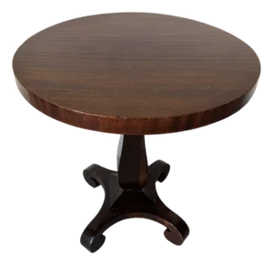 Vintage American Empire Style Mahogany Occasional Table