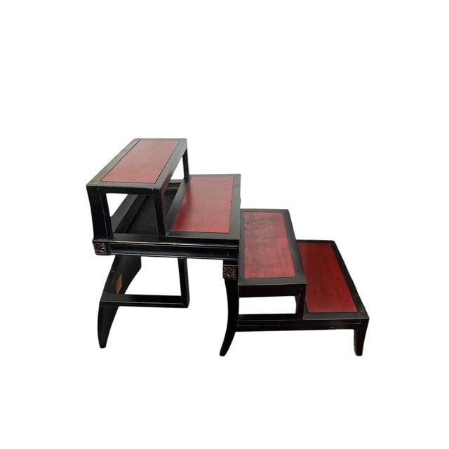 Rare and elegant folding armchair is a stunning example of traditional Chinese craftsmanship. Originating from the Ming or...