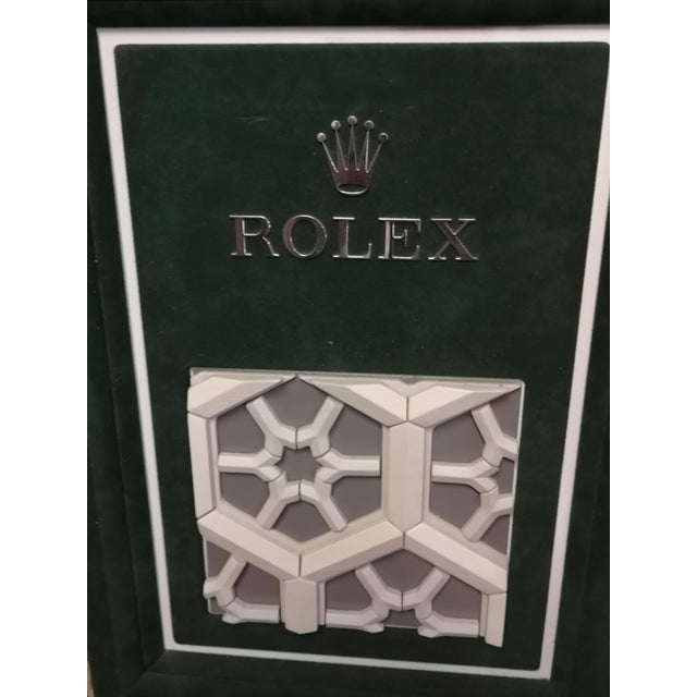 Rolex watch sign Vintage advertising Ads Swiss Men's wrist watch Geneva Gift for him Groom gift Christmas gift Watch for...