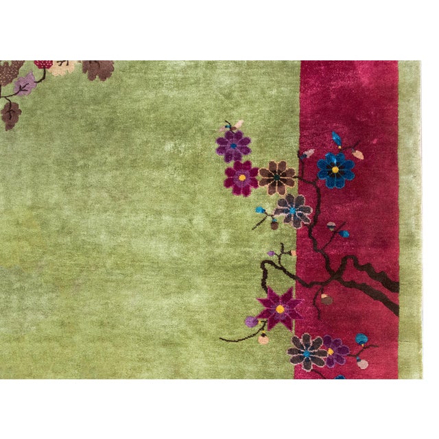 Early 20th Century Chinese Art Deco Rug For Sale - Image 9 of 14