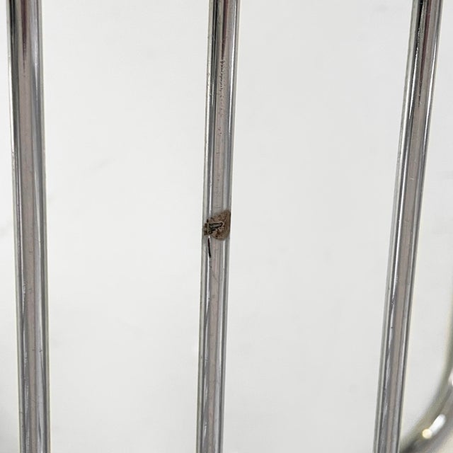 Metal Italian Modern Chairs in Steel, 1970s, Set of 6 For Sale - Image 7 of 18