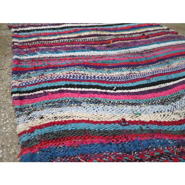 Mid 20th Century Galerie Shabab Collection Mid-20th Century Persian Flatweave Kilim Rug For Sale - Image 5 of 10