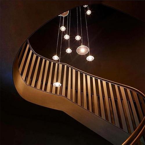 Not Yet Made - Made To Order Kin 478 Pendant Lamp in Satin Gold by Francesco Rota for Oluce For Sale - Image 5 of 7