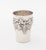 Silver Judaica Sterling Silver Decanter and Kiddush Cup For Sale - Image 8 of 13