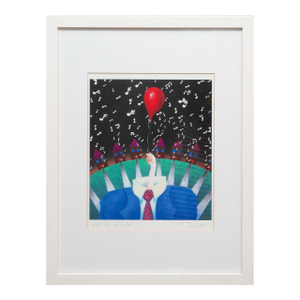 1990s John Booth, Child Inside, Lithograph