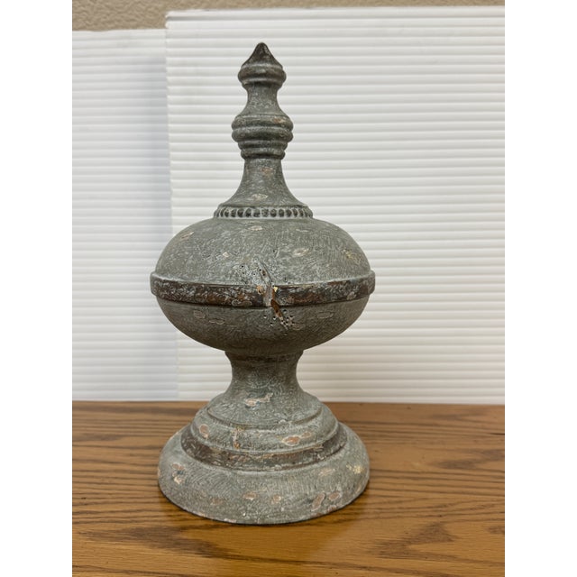 Neoclassical Aidan Gray Architectural Zinc Spire For Sale - Image 3 of 12
