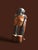 Mid-Century Modern Mid 20th Century African Thinker Sculpture For Sale - Image 3 of 3