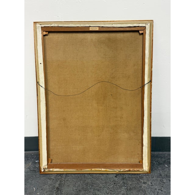 Alexander Borisoff Sascha Oil on Canvas, Framed For Sale - Image 12 of 12