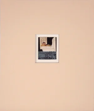 "No. 2169" Contemporary Miniature Collage by Michael Pauker