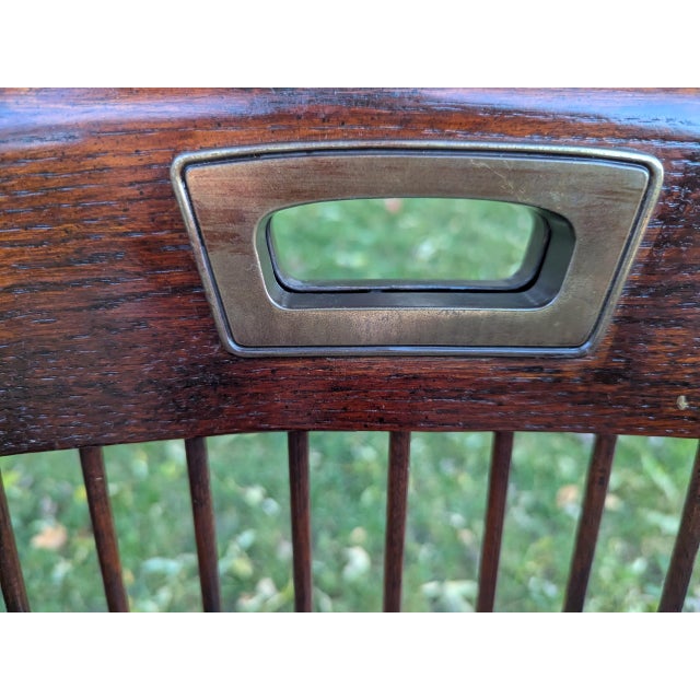 1940's Bankers/ Campaign Chairs For Sale In Chicago - Image 6 of 11