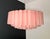 Large Pink Etched Murano Glass Tube Chandelier, 1990s For Sale - Image 6 of 18