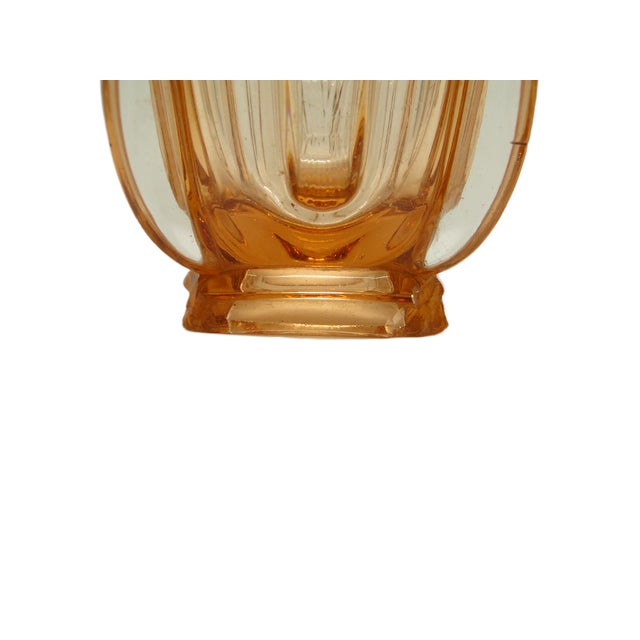 Art Deco Polish Vase from Zawiercie Glassworks, 1930s For Sale - Image 6 of 7