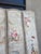 Antique White Vintage Four Panel French Chinoiserie Fabric Screen For Sale - Image 8 of 15