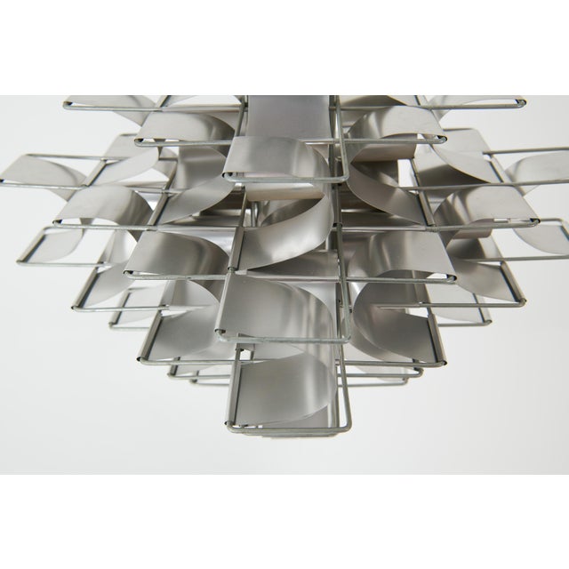Cassiopeia Seven-Tier Pendant Light by Max Sauze for Max Sauze Studio, 1970s For Sale - Image 11 of 14