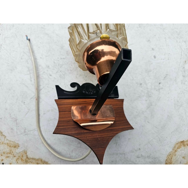 Wall Lamp, Western Germany, 1970s For Sale - Image 4 of 9