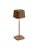 Contemporary Zafferano Ofelia Indoor/Outdoor Cordless Table Lamp, Rust For Sale - Image 3 of 3