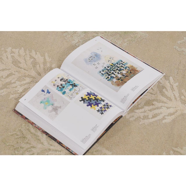 Rug & Kilim’s Block Print Rug With Sage and Ivory Leaf Florals For Sale - Image 9 of 10