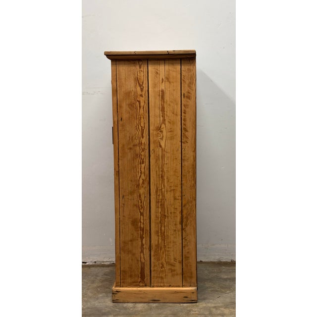 19th Century English Pine Cabinet Cupboard For Sale In Naples, FL - Image 6 of 8