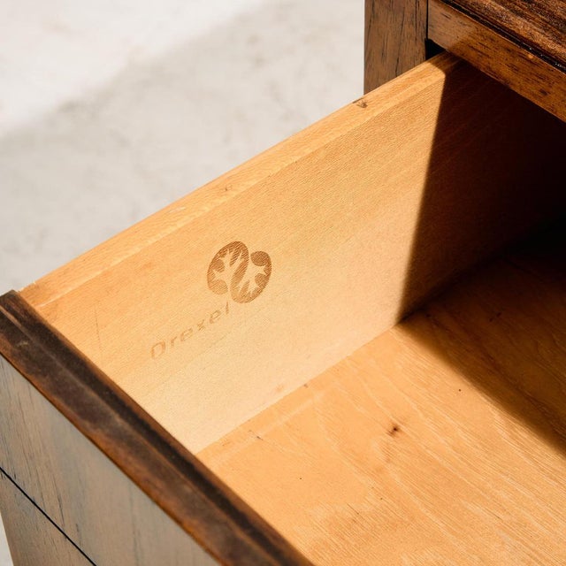 Vintage Maple Nightstand by Drexel, 1970s For Sale - Image 10 of 16