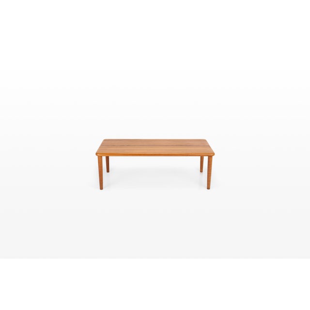 Brown Rectangular Coffee Table by Glostrup Møbelfabrik, 1960s For Sale - Image 8 of 8