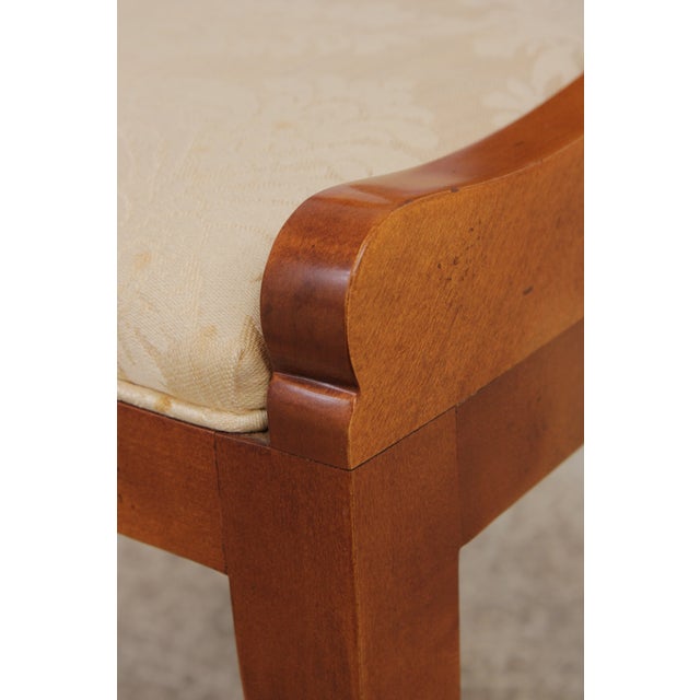 Set of 6 Baker Cherry Regency Style Dining Chairs For Sale - Image 14 of 18