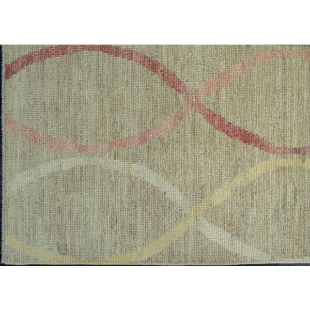 Turkish Oushak Rug 9'4" x 12'4" #18536 For Sale - Image 4 of 8