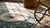 1870s Blue Floral Antique English Victorian Needlepoint Carpet 6' X 6' Flatweave Wool Rug For Sale - Image 12 of 12