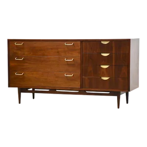 American of Martinsville Walnut Dresser