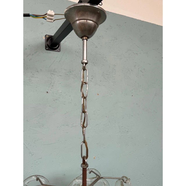 Italian Glass Ragnatela Model Pendant from Mazzega, 1960s For Sale - Image 9 of 18