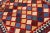 1960s Vintage Square Kilim Handmade Multicolor Geometric Wool Rug For Sale In New York - Image 6 of 7