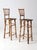 Mid 20th Century Mid Century Bamboo Bar Stools Pair For Sale - Image 5 of 12