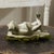 Add a touch of nature-inspired charm to your home with this set of four Laying Frog Figurines. Crafted from durable...