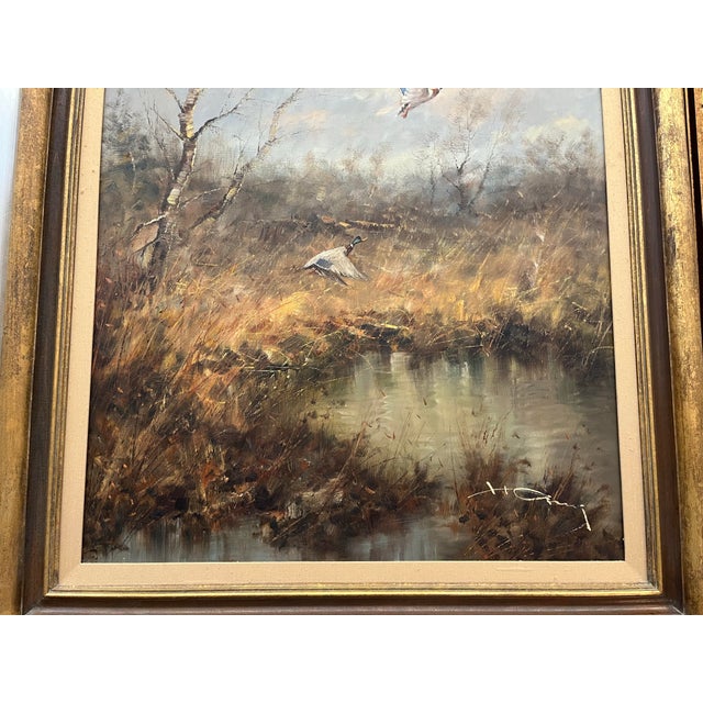 1930s Oil Painting by German Artist Hans Hansung For Sale In Dallas - Image 6 of 11