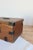 1930s Small Antique Wooden Chest with Metal Fittings, 1930s For Sale - Image 5 of 10