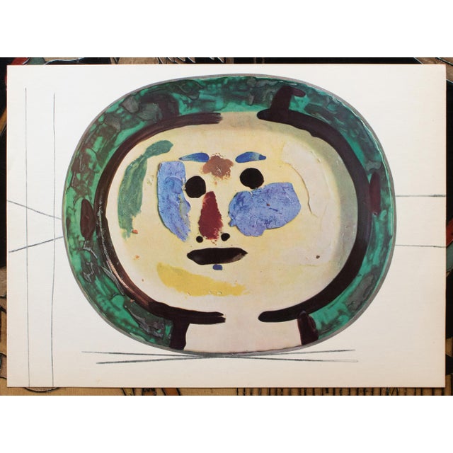 An excellent set of 15 vintage prints (based on photography, not actual ceramic pieces) of Pablo Picasso's Ceramic...
