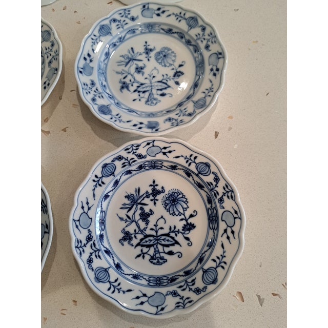 1900s Meissen Blue Onion Plates - Set of 11 For Sale In Miami - Image 6 of 10