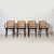 Mid-Century Modern Number 811 Cane Chairs by Josef Hoffmann for FMG, 1970s, Set of 4 For Sale - Image 3 of 11