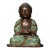 Late 19th Century Cloisonné Enamel Shakyamuni Buddha Statue, 5.01kg For Sale