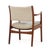 Wood Johnson Chair Co Mid Century Walnut Arm Chair For Sale - Image 7 of 9