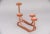 Hammered Copper Candleholder, 1950s For Sale - Image 4 of 5