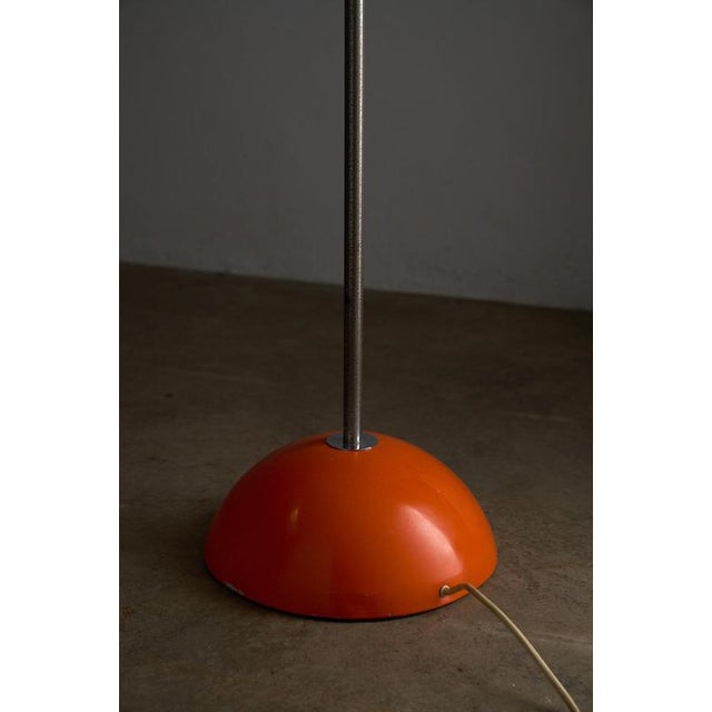 Orange Arc Floor Lamp attributed to Cosack, 1972 For Sale - Image 6 of 9